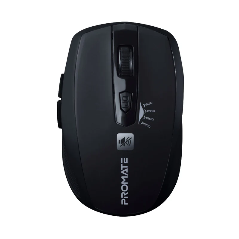 1200--Breeze-Black-01_800x souris sans fil Promate Breeze clic silencieux design épuré minimaliste