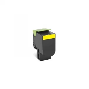 Lexmark 70C80Y0 708Y – Toner jaune original 3000 pages