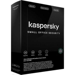 Kaspersky Small Office Security 20 postes 2 serveurs protection PME
