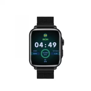 Montre connectée Promate ProWatch-B18 SuperFit avec assistant vocal et suivi santé