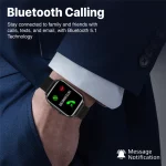 Promate ProWatch-B18 – Montre Connectée SuperFit™, Suivi Santé, Appels & Assistant Vocal – Image 9