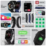 Promate ProWatch-B18 – Montre Connectée SuperFit™, Suivi Santé, Appels & Assistant Vocal – Image 2