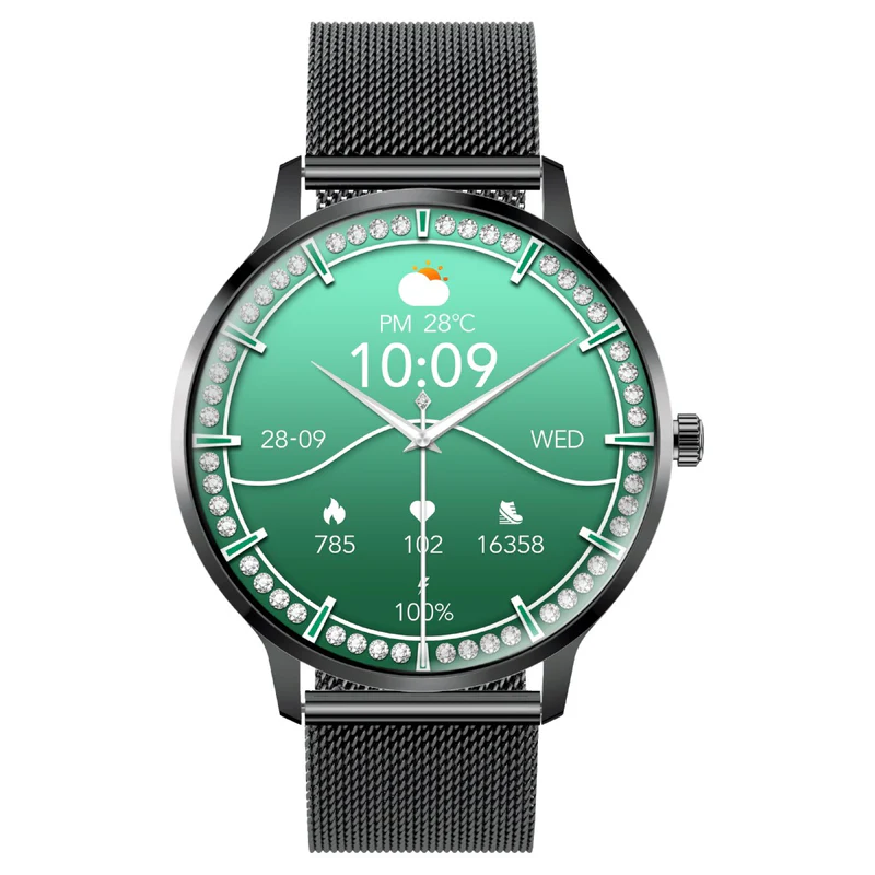XWatch-US13Ecom_1_800x Montre connectée Promate XWatch 1,32 pouces AMOLED avec appel Bluetooth et suivi santé
