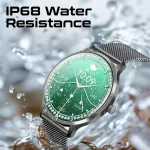 Promate XWatch – Montre Connectée 1,32" AMOLED, Appels Bluetooth, Suivi Santé et Fitness – Image 4