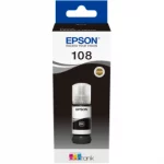 Bouteille d’encre noire Epson 108 originale pour imprimantes EcoTank