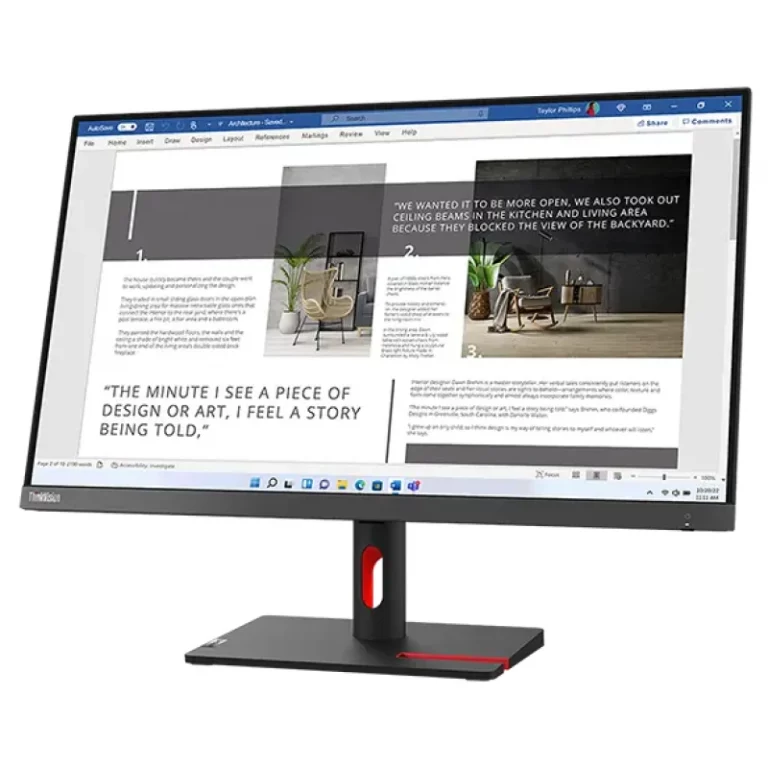 Moniteur Lenovo ThinkVision S27i-30 27" Full HD HDMI VGA 63DFKAT4EU