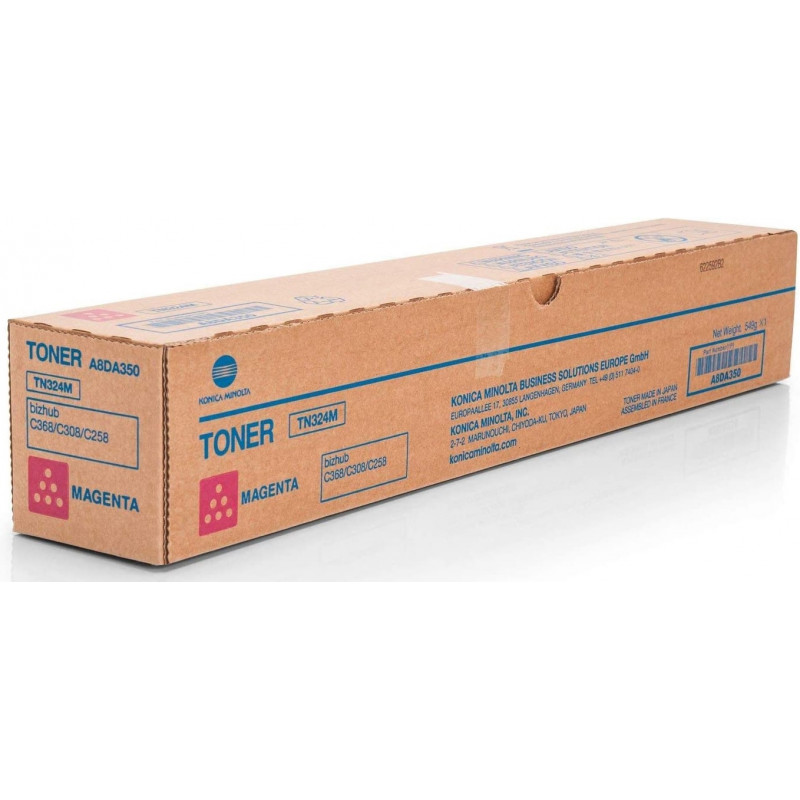 toner-magenta-konica-minolta-bizhub-c258-c308-c368-tn324 Konica Minolta TN324M A8DA330 toner magenta original