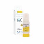 Bouteille d’encre Epson 103 Compatible ION – Jaune pour L3150/L3111/L3110