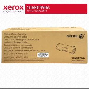 Toner Xerox 106R03946 noir extra high capacity pour VersaLink B600 B605 B610 B615