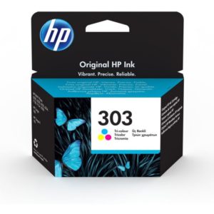 Cartouche d’encre couleur HP 303 authentique T6N01AE